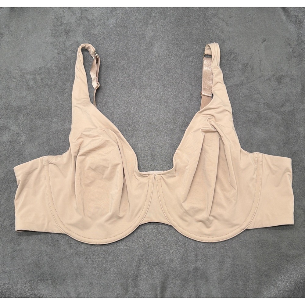 Third Love Bra Microfiber Unlined Underwire Seamless Support Bra Size 42D